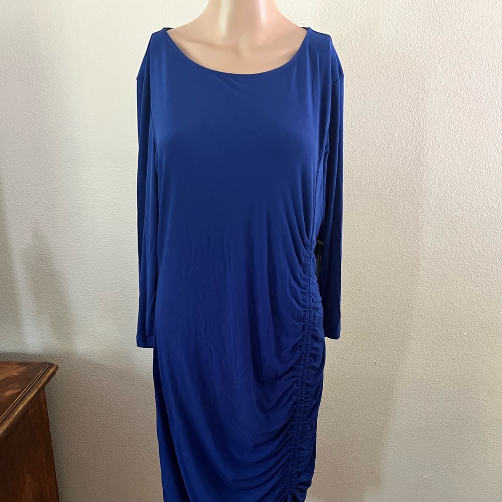 NY&C Cobalt Blue Stretch Dress